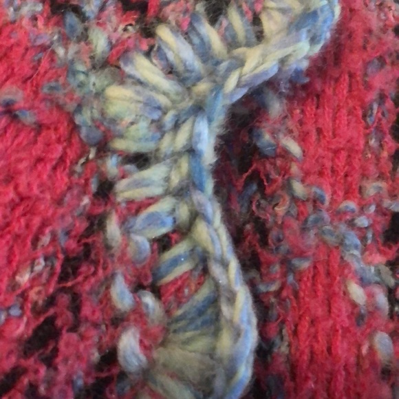 Beautiful Knitted Pea Coat By Sigrid Olsen Sport - Picture 8 of 14